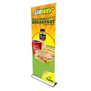 blade lite premium retractable banner stand