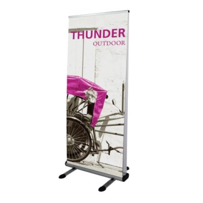 thunder outdoor banner stand