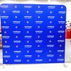 8ft tension fabric step and repeat media backdrop picture