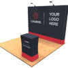 10ft Tension Fabric Pop Up Display Full