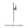 outdoor flag ground stake